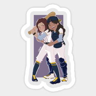 Sanvers Baseball Sticker